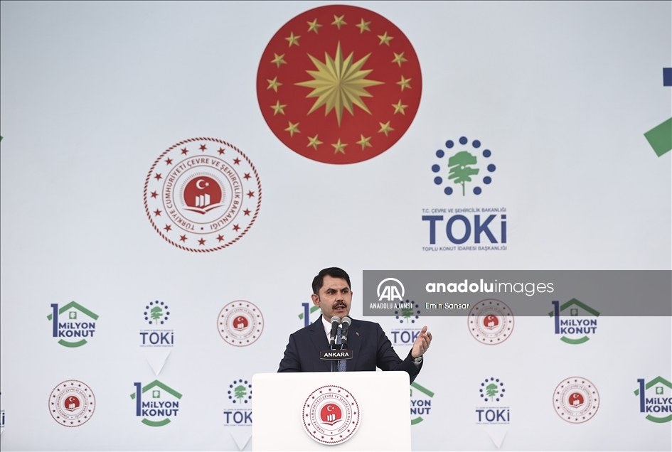 TOKİ 1 Milyonuncu Konut Anahtar Teslim Töreni
