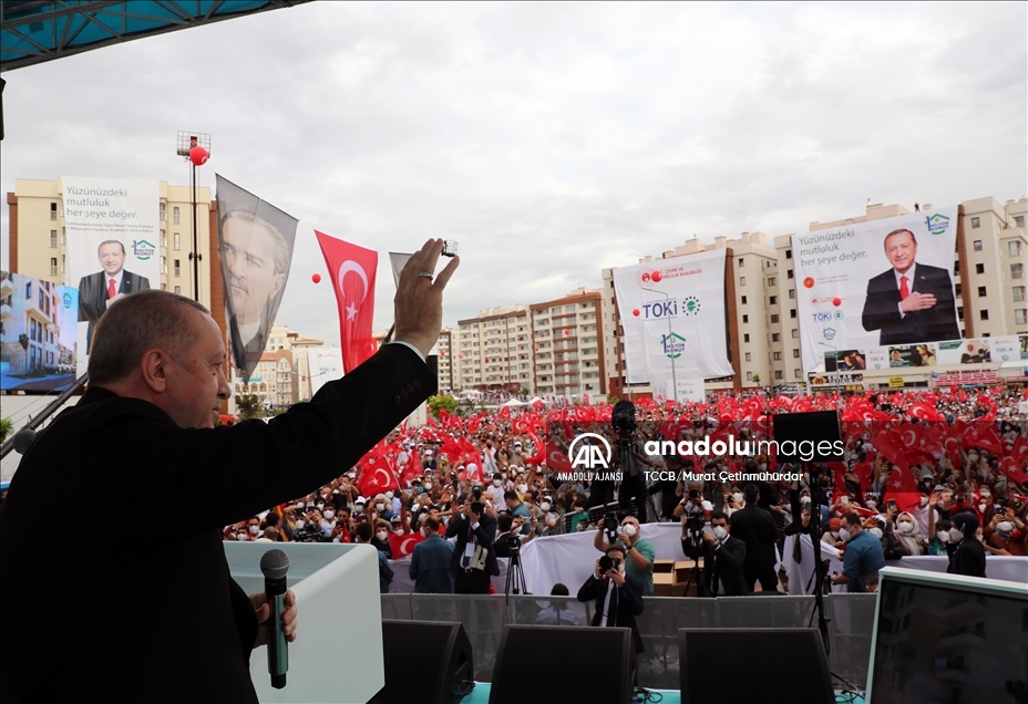 TOKİ 1 Milyonuncu Konut Anahtar Teslim Töreni