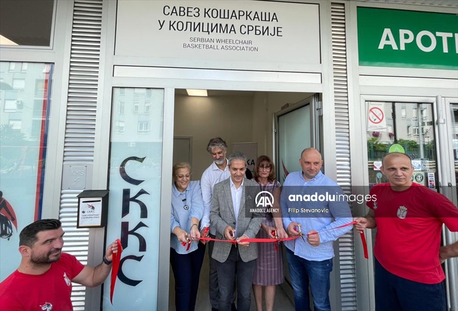 Beograd: Otvorena kancelarija Saveza košarkaša u kolicima Srbije zahvaljujući donaciji TIKA-e