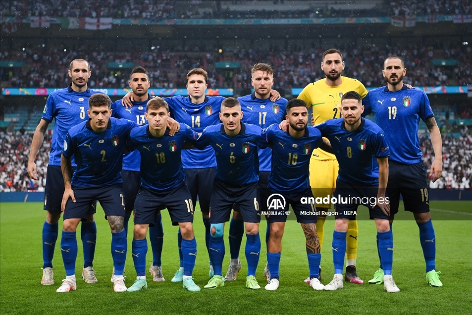 Inglaterra e Italia definen la final de la Eurocopa