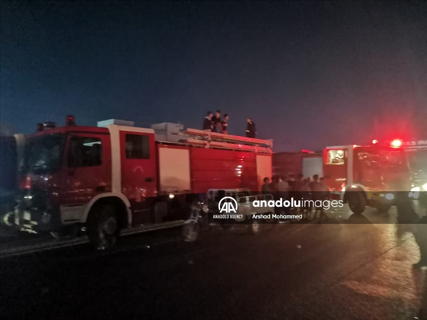 العراق.. ارتفاع قتلى حريق مستشفى كورونا إلى 41
