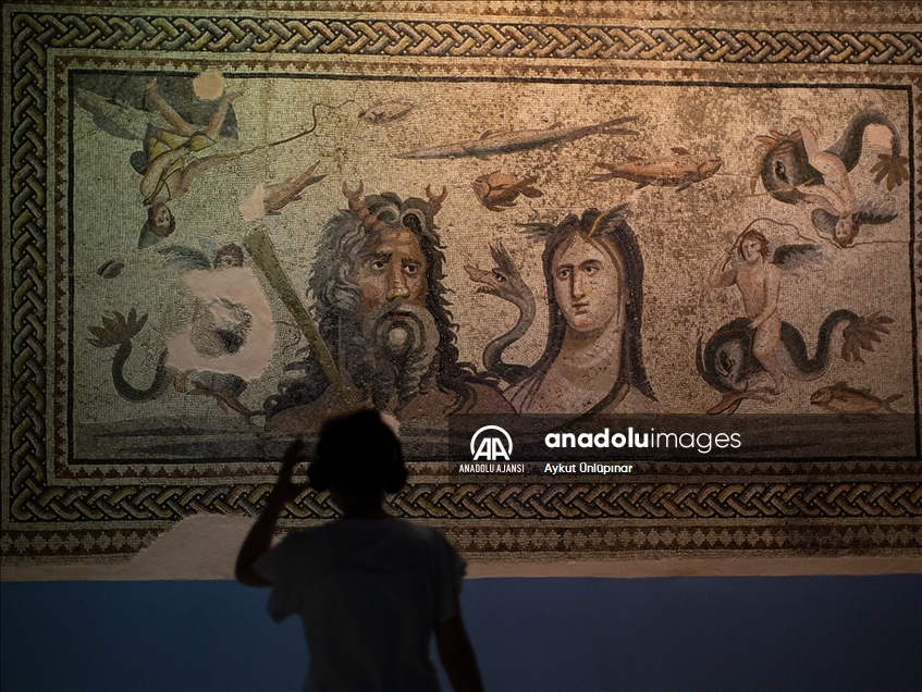 Gaziantep'te bulunan dünyanın en büyük mozaik müzelerinden Zeugma Mozaik Müzesi