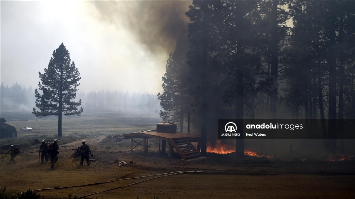 California wildfire continues
