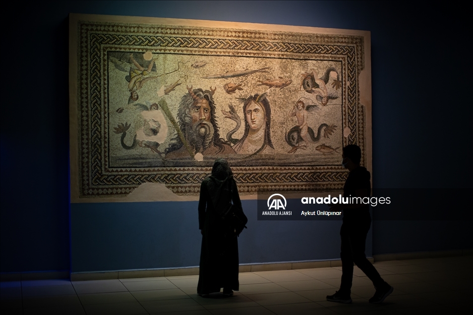 Gaziantep'te bulunan dünyanın en büyük mozaik müzelerinden Zeugma Mozaik Müzesi
