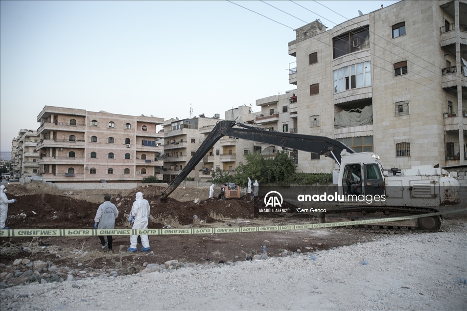 العثور على 35 جثة مجهولة الهوية في عفرين السورية