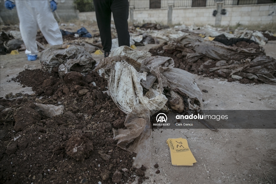 العثور على 35 جثة مجهولة الهوية في عفرين السورية