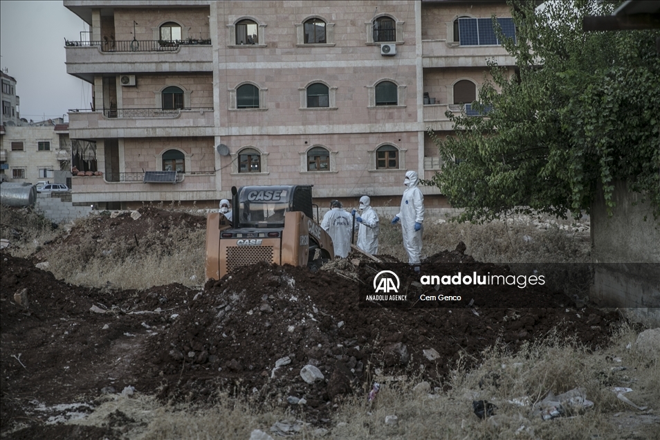 العثور على 35 جثة مجهولة الهوية في عفرين السورية