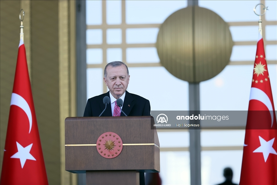 Cumhurbaşkanı Erdoğan, 15 Temmuz Demokrasi ve Milli Birlik Günü’nde vatandaşlara hitap etti