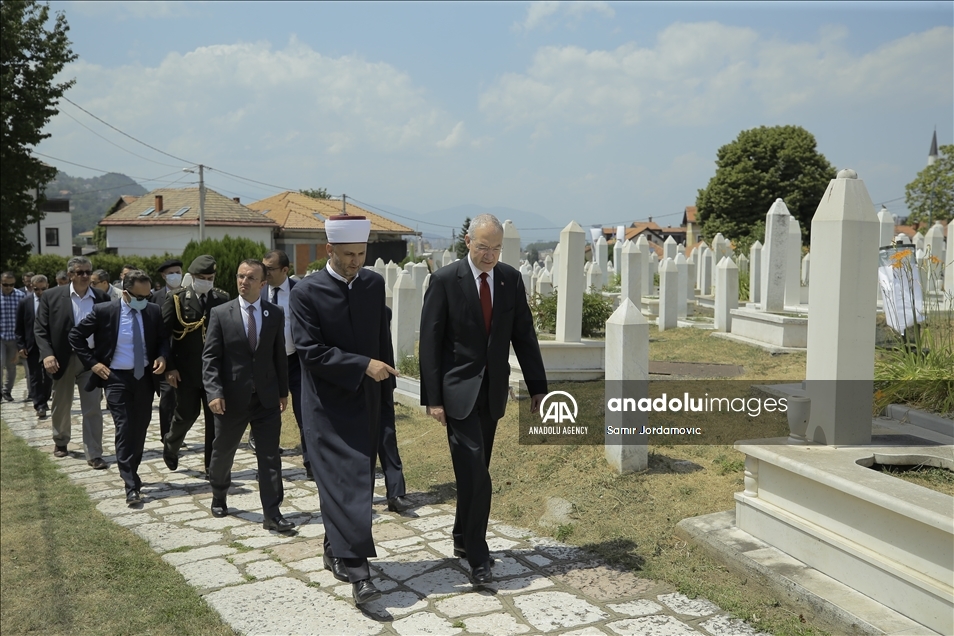 Na šehidskom mezarju Kovači u Sarajevu obilježena godišnjica pokušaja puča u Turskoj