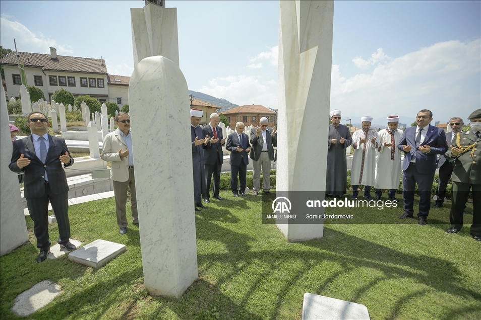 Na šehidskom mezarju Kovači u Sarajevu obilježena godišnjica pokušaja puča u Turskoj