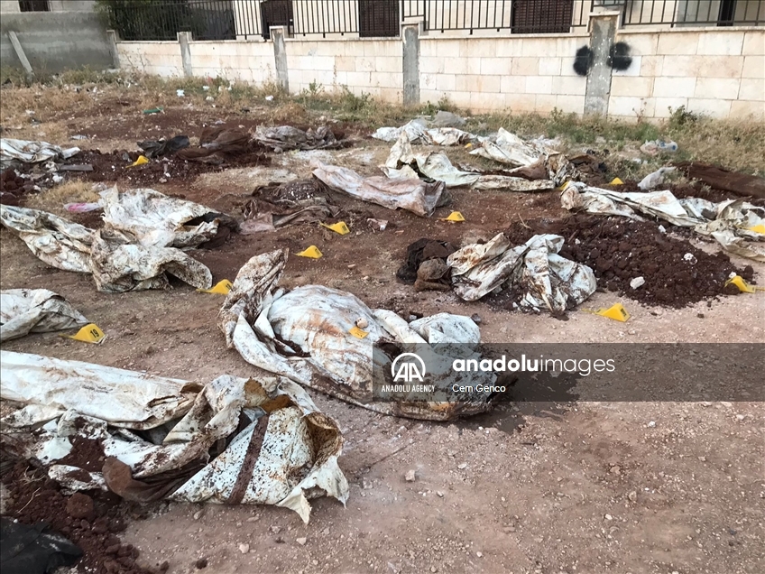 Mass grave found in Syria's Afrin