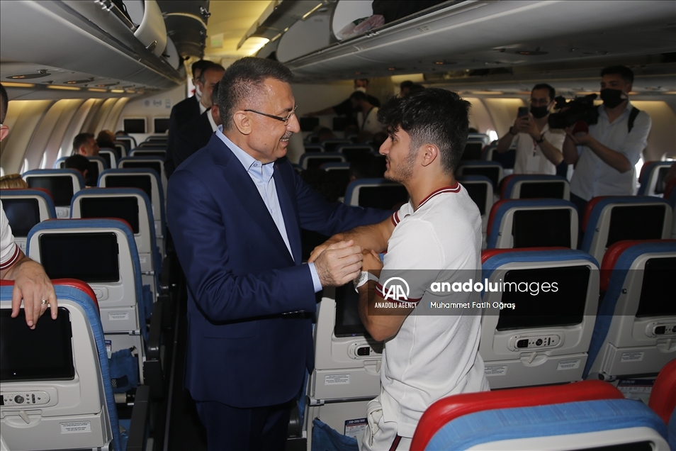 رياضيو تركيا المشاركون في الأولمبياد يتوجهون إلى طوكيو