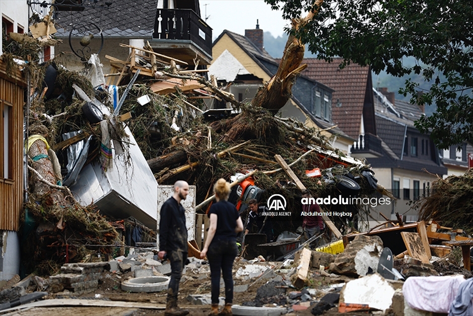 Drama en Alemania por las más de 133 personas que han muerto a causa del clima