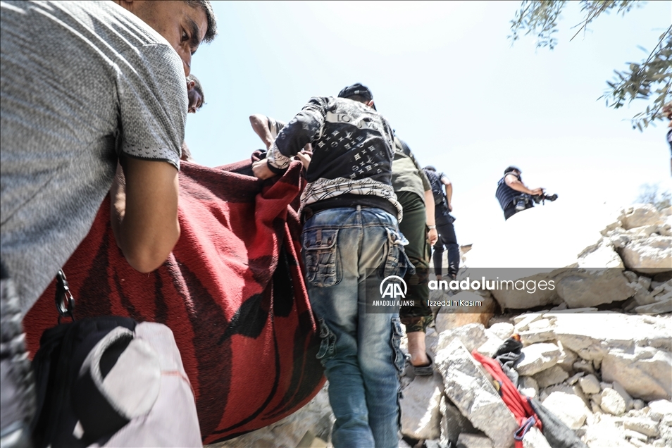 Esed rejiminin İdlib'e yönelik saldırıları