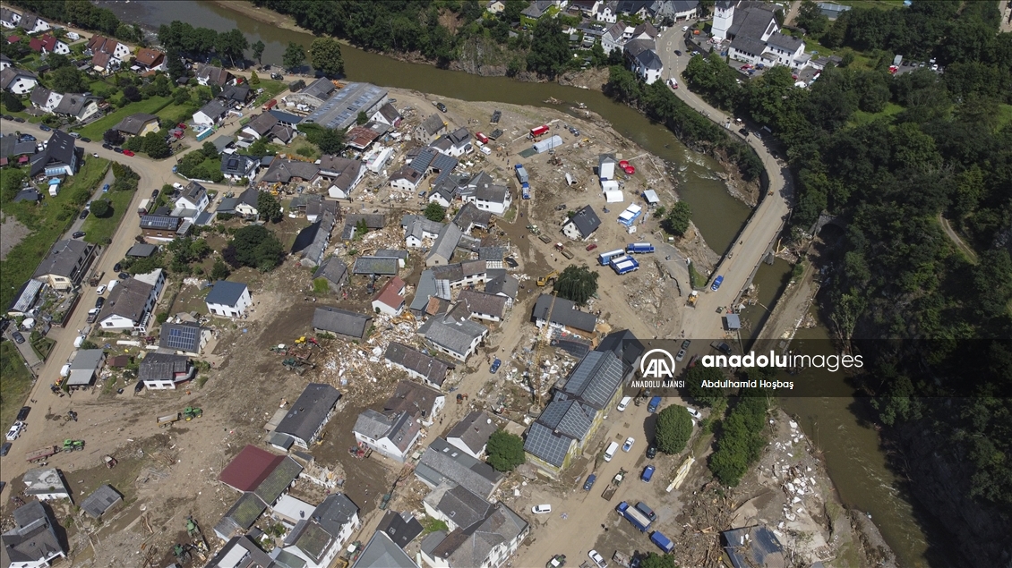 Almanya’da sellerde ölenlerin sayısı 156’ya çıktı