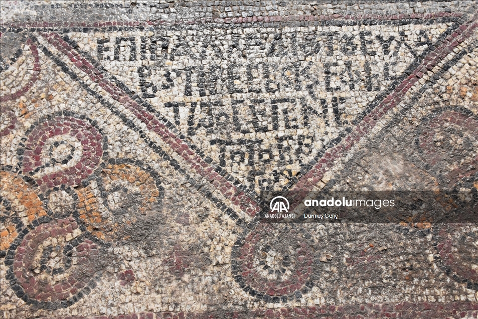 Stratonikeia Antik Kenti'nde bulunan 1600 yıllık mozaikler turizme kazandırılacak