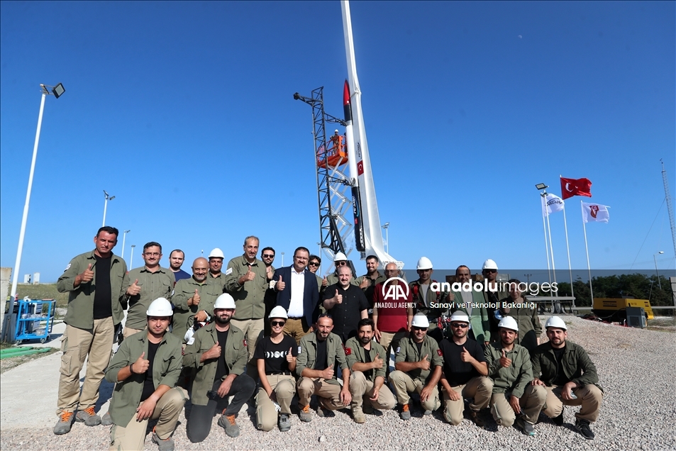 Турецкий гибридный ракетный двигатель успешно прошел летные испытания