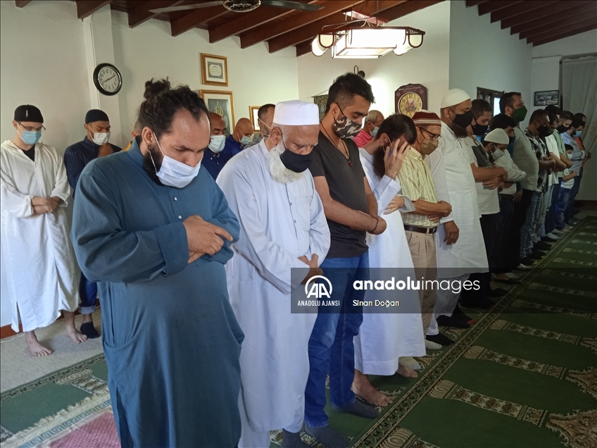 Kolombiya'da bayram namazı kılındı