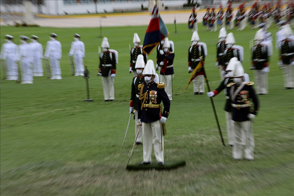 Así se llevó a cabo la ceremonia militar por el Día de la independencia de Colombia