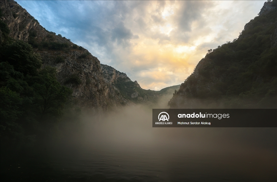 Kuzey Makedonya'nın doğal güzelliği, Matka Kanyonu