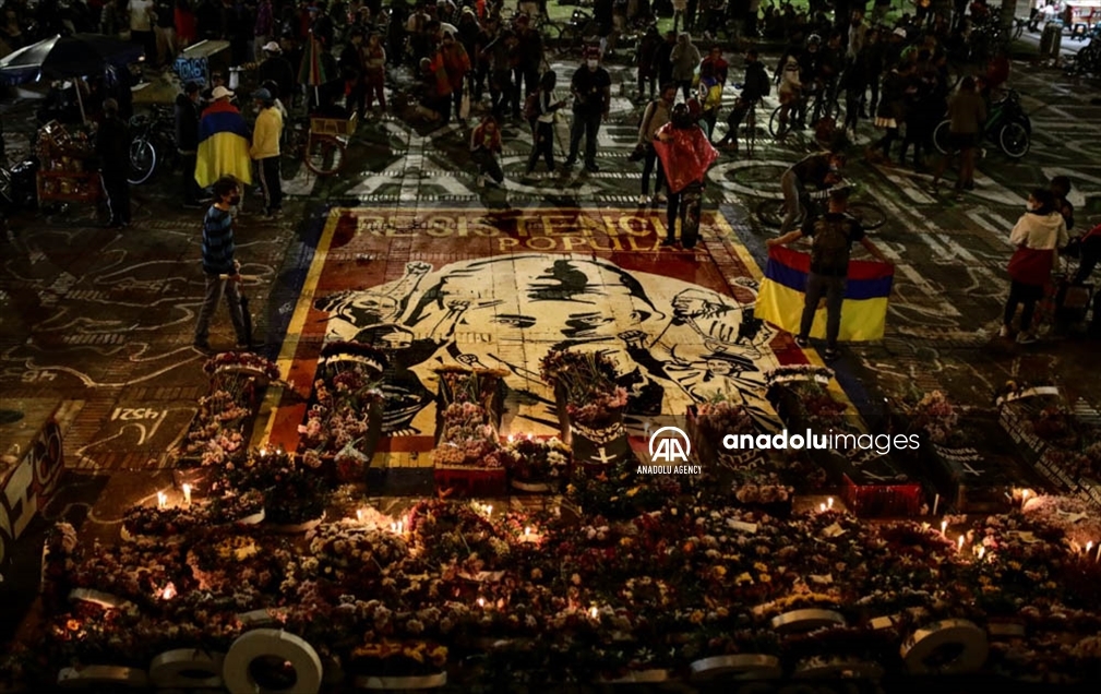 Así se vivió la velatón durante el Día de la Independencia de Colombia