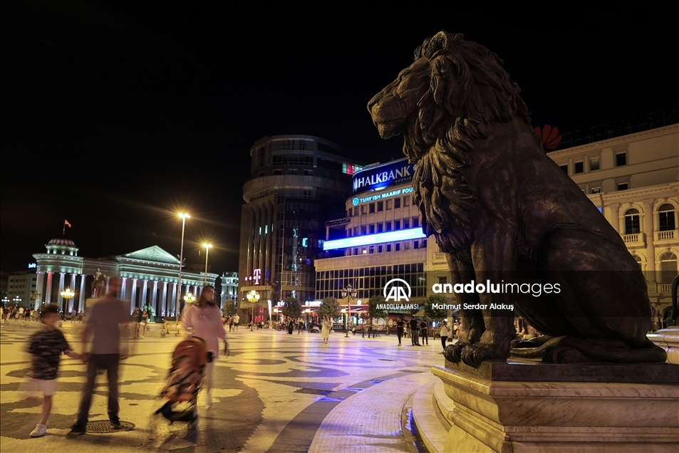 Üsküp'ün yeni yüzü: Makedonya Meydanı