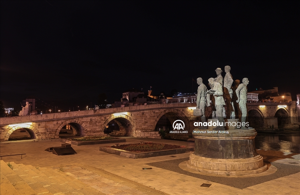 Üsküp'ün yeni yüzü: Makedonya Meydanı