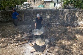 Li Tunceliyê bi rêbazên ji bav û kalan mane dimsê tûyê tê çêkirin