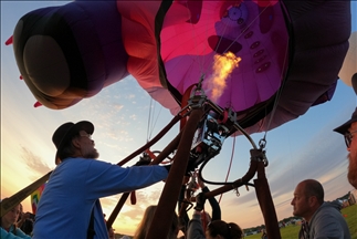 Globos aerostáticos, diversión y mucho color, así se vivó el Festival Anual de Globos Aerostáticos en Nueva Jersey
