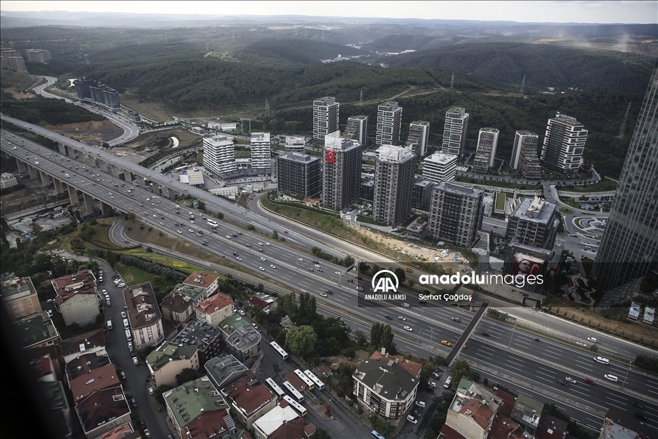 İstanbul'da helikopterli trafik denetimi