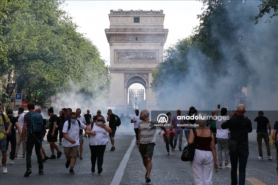 Anti-vaccine, health pass protests continue across France