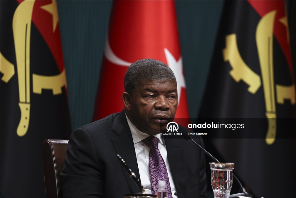 Cumhurbaşkanı Recep Tayyip Erdoğan - Angola Cumhurbaşkanı Joao Manuel Gonçalves Laurenço görüşmesi