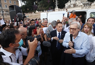 Italie/Covid-19: de nouvelles manifestations contre le "passeport vert"