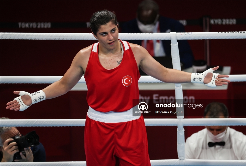 بوکسور زن ترکیه مدال خود در المپیک را قطعی کرد