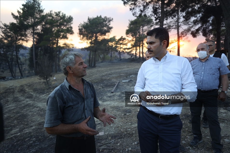 Çevre ve Şehircilik Bakanı Murat Kurum, Antalya'da