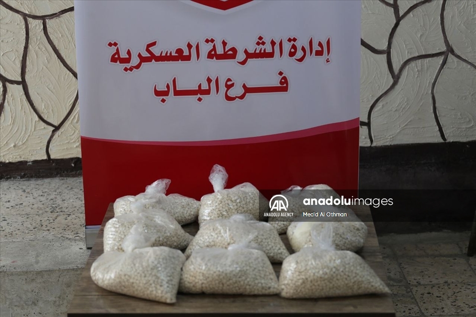 ضبط 100 ألف حبة مخدرة في شمال سوريا