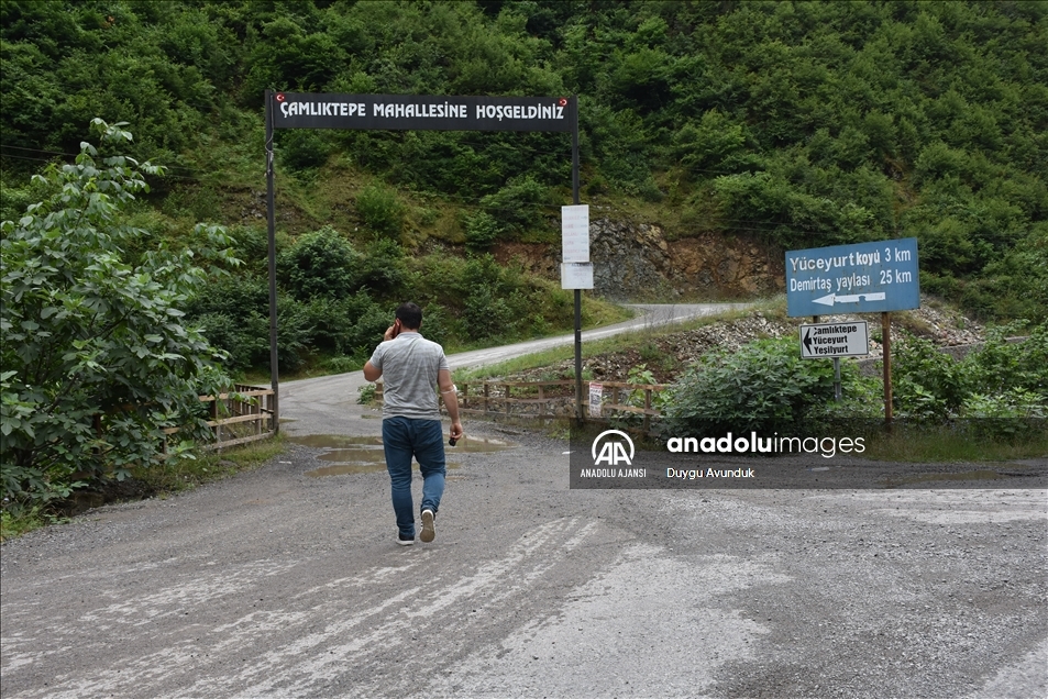 Trabzon'da "moloz bariyeri" ile sel ve heyelan zararının önlenmesi hedefleniyor