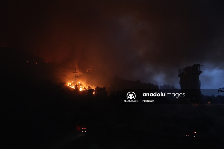 Milas ilçesindeki Kemerköy Termik Santrali tahliye edildi