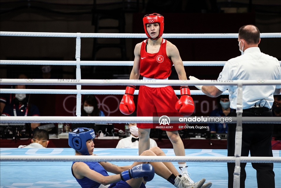 أولمبياد طوكيو.. التركية جاقر أوغلو تتأهل لنهائي الملاكمة