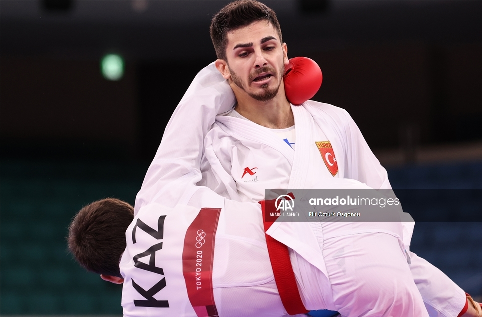 Турецкий каратист Эрай Шамдан вышел в полуфинал Олимпиады в Токио