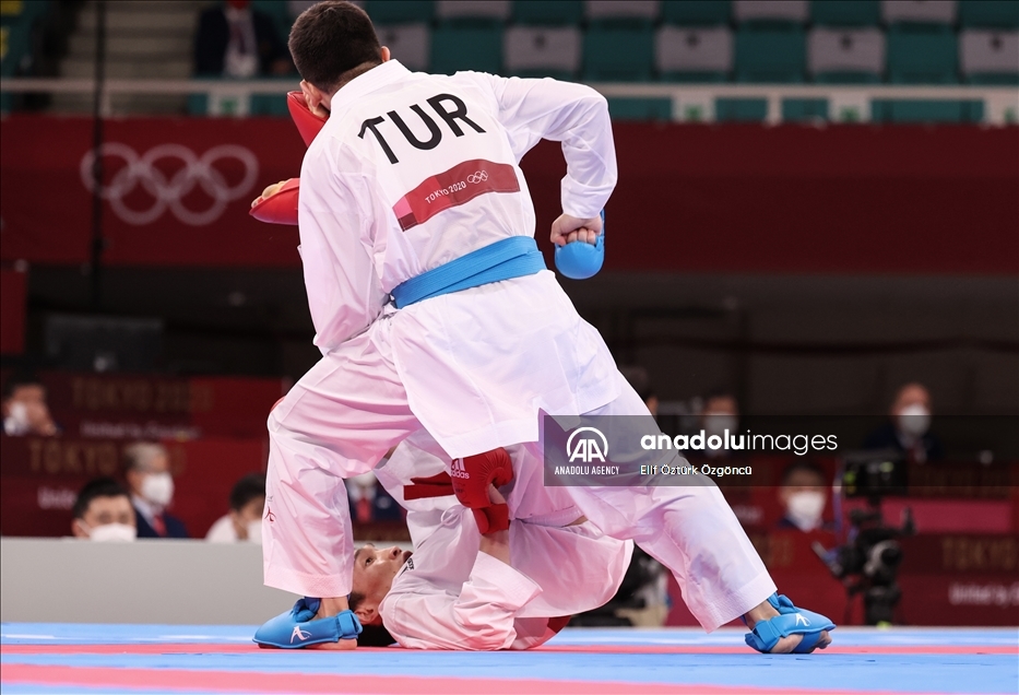 Турецкий каратист Эрай Шамдан вышел в полуфинал Олимпиады в Токио