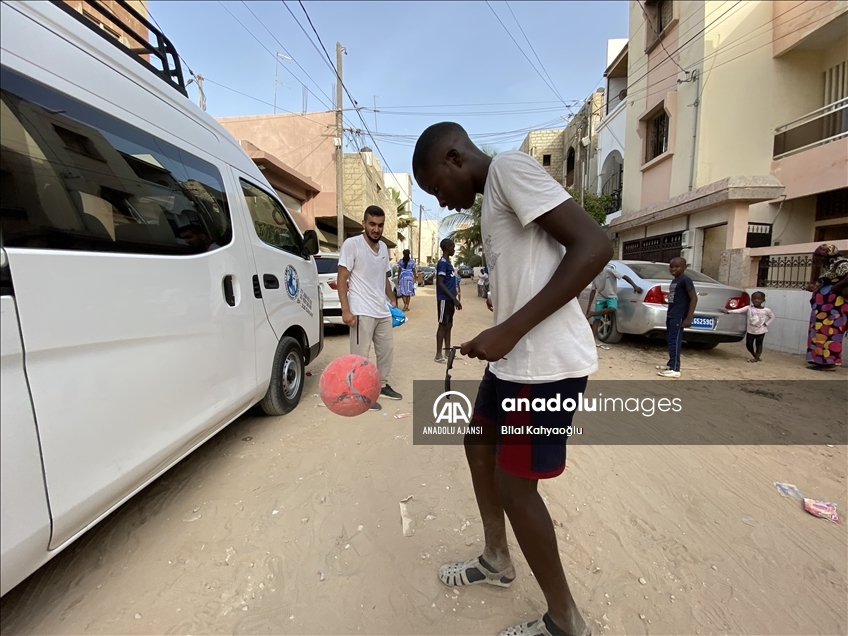 Kara Kıta'nın futbol aşığı çocukları