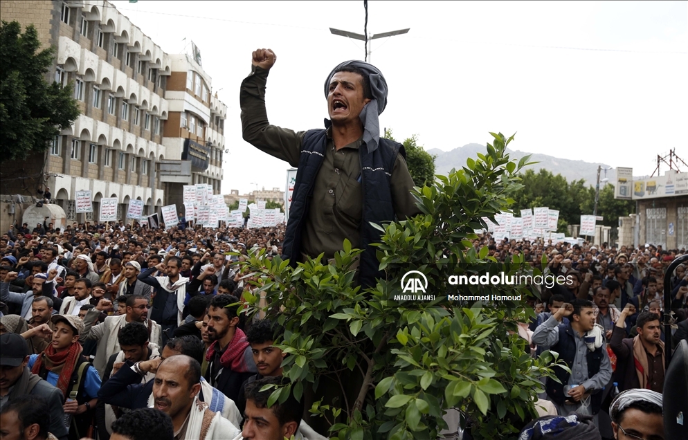 Yemen'e saldırılar ve Suudi Arabistan'ın uyguladığı ambargo protesto edildi