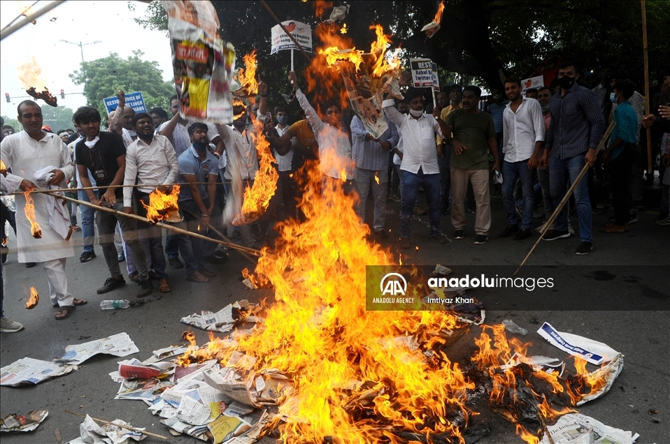 Protestas en la India tras la presunta violación y asesinato de una niña de 9 años en Nueva Delhi