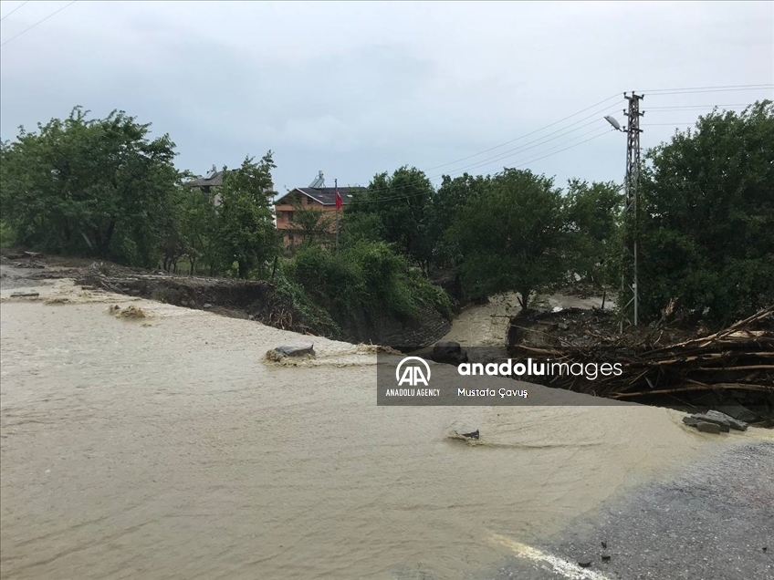 Floods hit Turkey’s Black Sea provinces