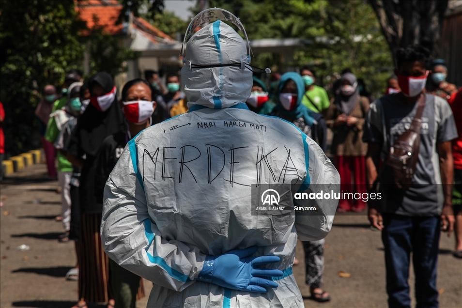 PERAYAAN KEMERDEKAAN PASIEN COVID