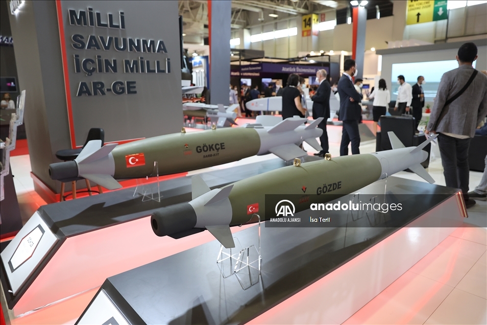 TÜBİTAK'ın İHA'lar için geliştirdiği mühimmatlar IDEF 2021'de