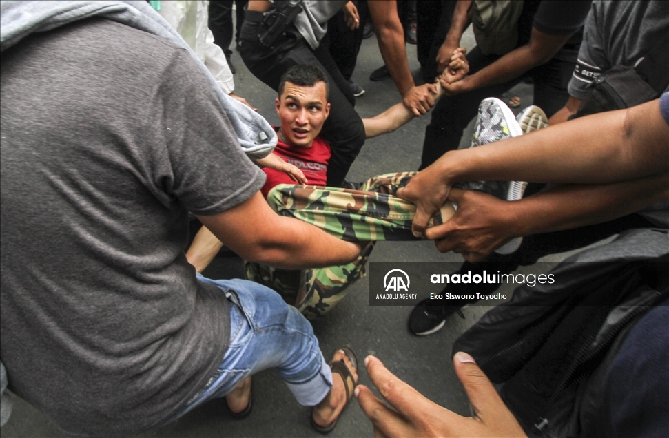 Warga Afghanistan gelar demonstrasi di Jakarta