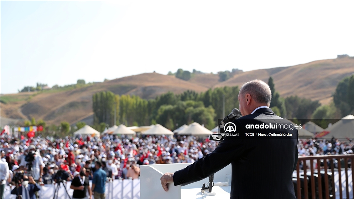 Cumhurbaşkanı Erdoğan Bitlis'te