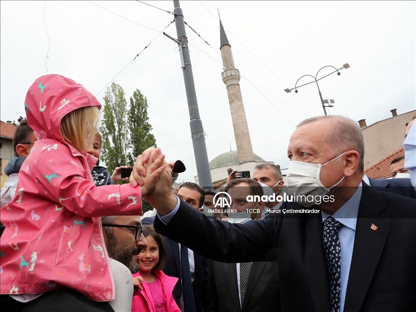 Turkish President Recep Tayyip Erdogan visits Bosnia and Herzegovina